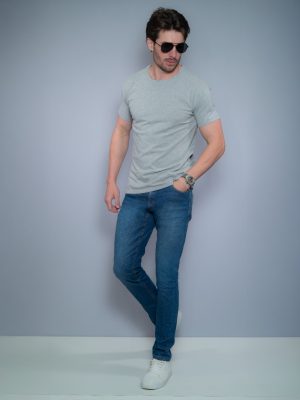 Calça jeans slim masculina