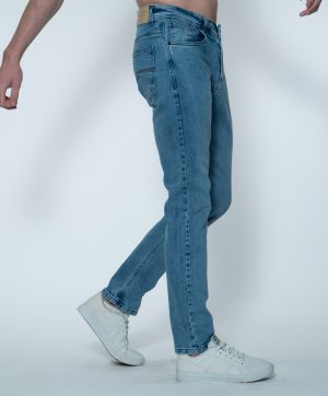 Calça Slim Denim Sky